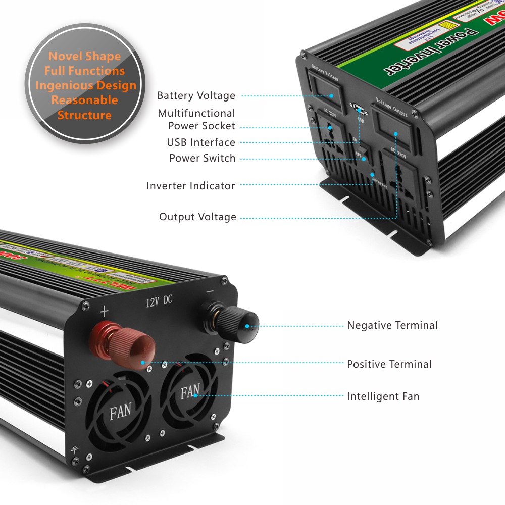 BELTTT 3000W modified sine wave inverter